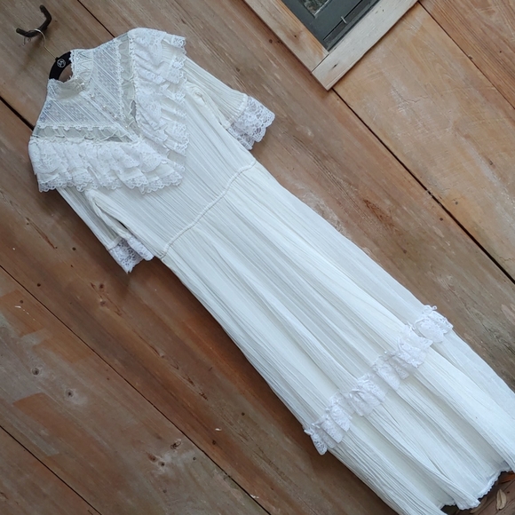 Vintage Gunne Sax Dress Size 11 - Picture 6 of 11